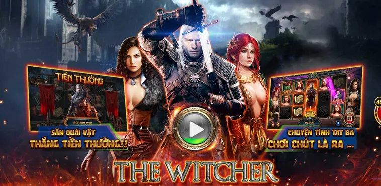 Nổ Hũ Witcher Wild Hunt Tại HitClub Săn Kho Báu Huyền Thoại Vàng Ròng