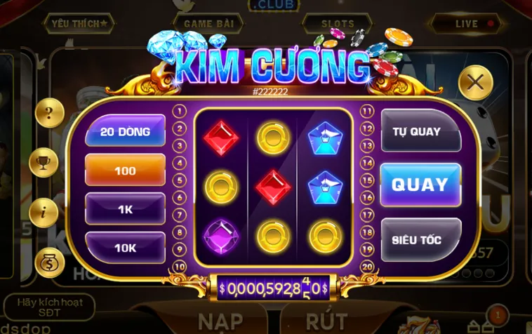 Bí Quyết Chinh Phục Minigame Kim Cương Tại HitClub Từ Các Chuyên Gia Slots