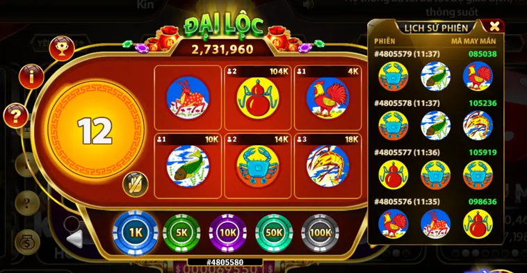 Khám Phá Sự Hấp Dẫn Của Minigame Bầu Cua Mini Tại HitClub Đổi Thưởng Lớn