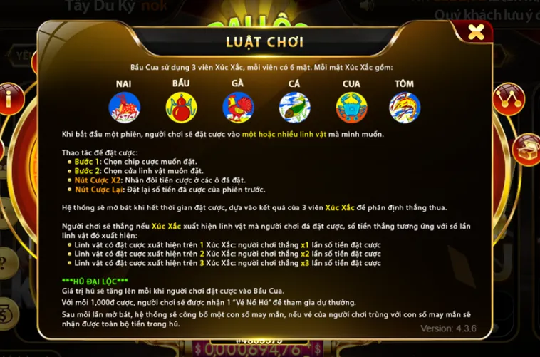 Khám Phá Sự Hấp Dẫn Của Minigame Bầu Cua Mini Tại HitClub Đổi Thưởng Lớn