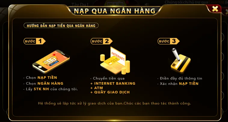 Hướng Dẫn Quy Trình Nạp Tiền HitClub Tiện Lợi Và Đa Kênh Cho Cược Thủ