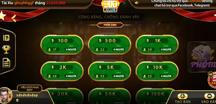 Bí Quyết Làm Chủ Bàn Bài Phỏm Tại HitClub Cho Các Tay Chơi Lão Luyện
