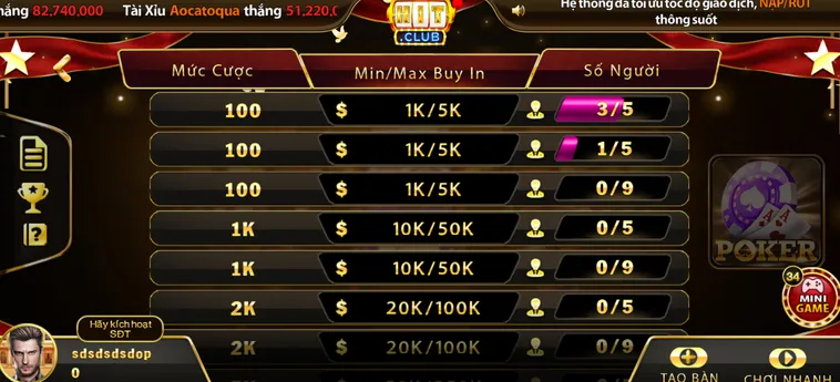Cẩm Nang Làm Chủ Bàn Cược Poker Tại HitClub Cho Các Tay Chơi Chuyên Nghiệp