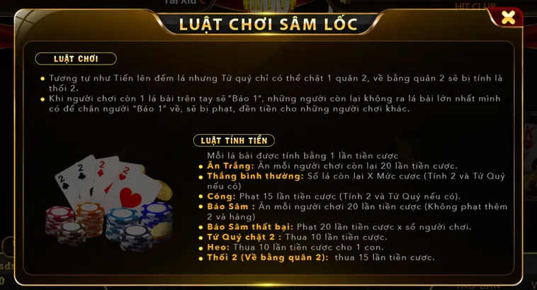 Bí Quyết Chinh Phục Sảnh Bài Sâm Lốc Tại HitClub Cho Bài Thủ Chuyên Nghiệp