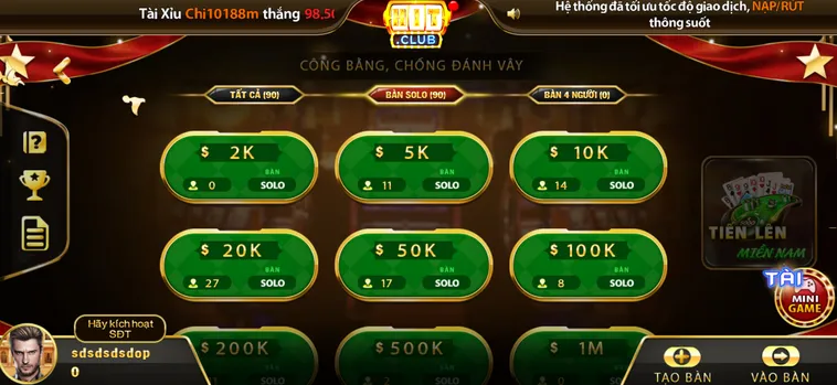 Bí Quyết Hủy Diệt Bàn Cược Với Tiến Lên Miền Nam Tại HitClub Đỉnh Cao