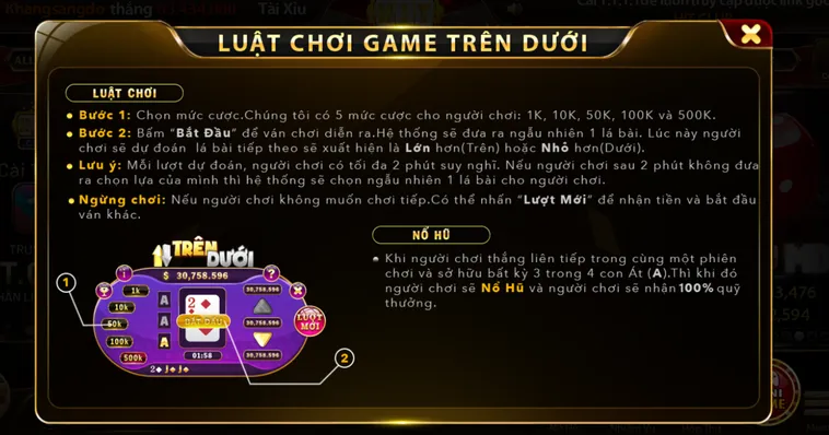 Bí Quyết Chiến Thắng Minigame Trên Dưới Tại HitClub Cho Bài Thủ Chuyên Nghiệp