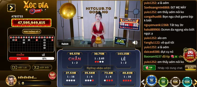 Khám Phá Công Nghệ Sòng Bạc Đỉnh Cao Tại Sảnh Xóc Đĩa Livestream Tại HitClub
